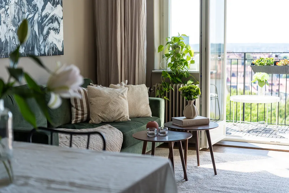 Homestyling inför försäljning – stylad bostad av Ljunghem Interior, Mölndal/Göteborg
